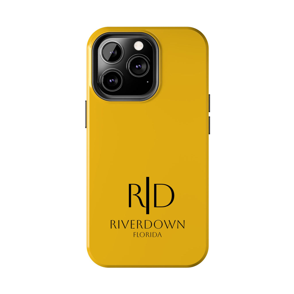 924 - Phone Case Sunburst Riverdown Florida Tough Phone Case – Slim Protective iPhone Cover with R|D Logo